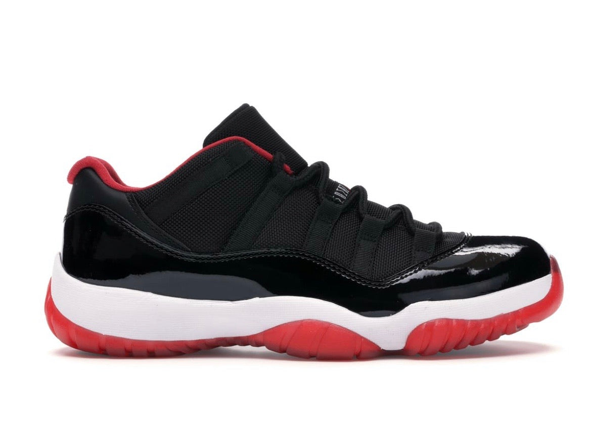 Jordan 11 Retro Low  “Bred”