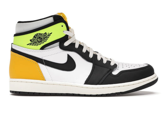 Jordan 1 Retro “White Black Volt”