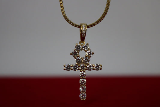 Small Egypt Cross + Chain 1.5mm